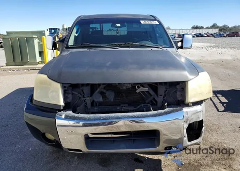 2005 Nissan Titan Xe из США, поврежденный, VIN 1N6AA07A95N508331